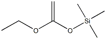 1-エトキシ-1-(トリメチルシリルオキシ)エテン 化学構造式
