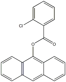 o-Chlorobenzoic acid (anthracen-9-yl) ester