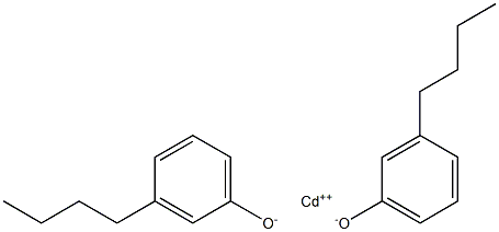 Cadmium bis(3-butylphenolate) Struktur