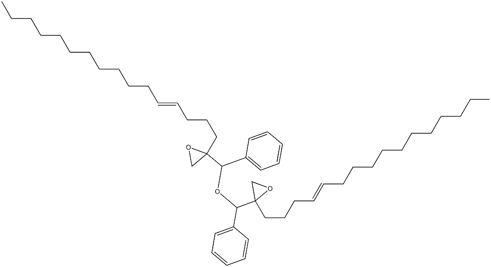 2-(4-Hexadecenyl)phenylglycidyl ether 结构式