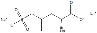  [R,(-)]-4-Methyl-2-sodiosulfovaleric acid sodium salt