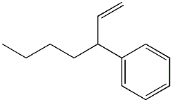 3-Phenyl-1-heptene Structure