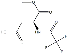 (2S)-2-(Trifluoroacetylamino)succinic acid 1-methyl ester