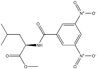 (2R)-2-[(3,5-Dinitrobenzoyl)amino]-4-methylpentanoic acid methyl ester