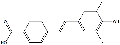 4-[(E)-2-(4-Hydroxy-3,5-dimethylphenyl)ethenyl]benzoic acid|