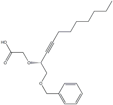 [[(R)-1-(Benzyloxymethyl)-2-decynyl]oxy]acetic acid