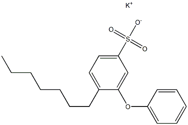 4-Heptyl-3-phenoxybenzenesulfonic acid potassium salt