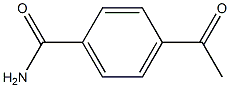 4-Acetylbenzamide Structure