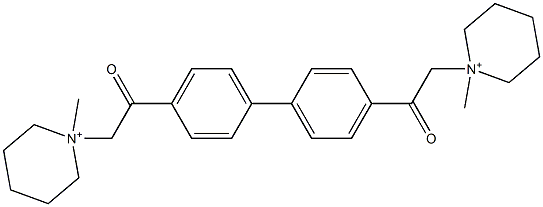  1,1'-[[1,1'-Biphenyl-4,4'-diyl]bis(2-oxo-2,1-ethanediyl)]bis(1-methylpiperidinium)