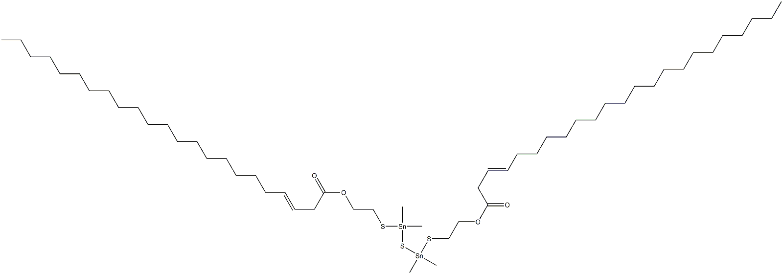 Bis[dimethyl[[2-(2-docosenylcarbonyloxy)ethyl]thio]stannyl] sulfide