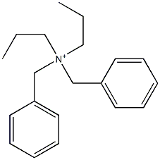 Dipropyldibenzylaminium