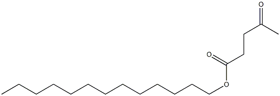 Levulinic acid tridecyl ester Structure
