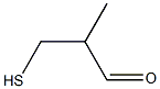 3-Mercapto-2-methylpropanal Structure