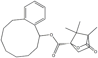 (1S)-4,7,7-Trimethyl-3-oxo-2-oxabicyclo[2.2.1]heptane-1-carboxylic acid (5,6,7,8,9,10,11,12-octahydrobenzocyclodecen)-12-yl ester