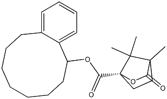 (1S)-4,7,7-Trimethyl-3-oxo-2-oxabicyclo[2.2.1]heptane-1-carboxylic acid (5,6,7,8,9,10,11,12-octahydrobenzocyclodecen)-12-yl ester