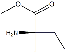 (R)-2-Amino-2-methylbutanoic acid methyl ester Struktur