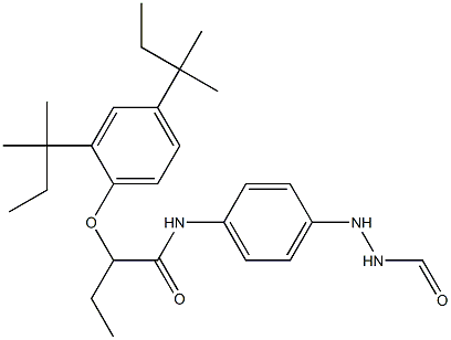  N-[4-(2-Formylhydrazino)phenyl]-2-(2,4-di-tert-pentylphenoxy)butanamide