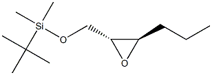 (2R,3R)-1-[(tert-Butyldimethylsilyl)oxy]-2,3-epoxyhexane Structure