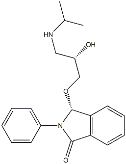 (3R)-2,3-Dihydro-3-[(2S)-2-hydroxy-3-(isopropylamino)propoxy]-2-phenyl-1H-isoindol-1-one