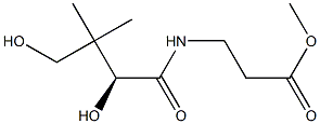  (-)-3-[[(S)-2,4-Dihydroxy-3,3-dimethyl-1-oxobutyl]amino]propanoic acid methyl ester