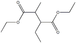 ペンタン-2,3-ジカルボン酸ジエチル 化学構造式