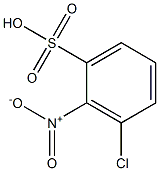 3-Chloro-2-nitrobenzenesulfonic acid Structure