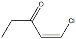 (Z)-1-Chloro-1-penten-3-one
