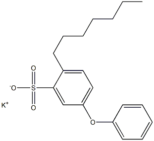 2-Heptyl-5-phenoxybenzenesulfonic acid potassium salt|
