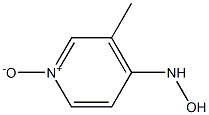  4-Hydroxyamino-3-methylpyridine 1-oxide