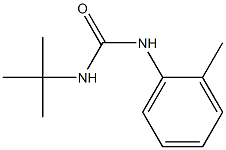 1-tert-Butyl-3-(2-methylphenyl)urea Struktur