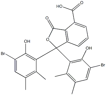  1,1-Bis(5-bromo-6-hydroxy-2,3-dimethylphenyl)-1,3-dihydro-3-oxoisobenzofuran-4-carboxylic acid
