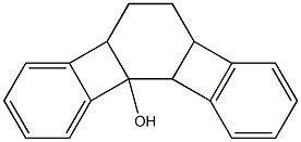 4b,5,6,6a,10b,10c-ヘキサヒドロベンゾ[3,4]シクロブタ[1,2-a]ビフェニレン-10b-オール 化学構造式