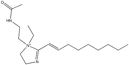 1-[2-(Acetylamino)ethyl]-1-ethyl-2-(1-nonenyl)-2-imidazoline-1-ium