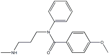 4-Methoxy-N-phenyl-N-[3-(methylamino)propyl]benzamide