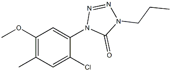  1-(2-Chloro-4-methyl-5-methoxyphenyl)-4-propyl-1H-tetrazol-5(4H)-one