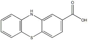 10H-Phenothiazine-2-carboxylic acid Struktur
