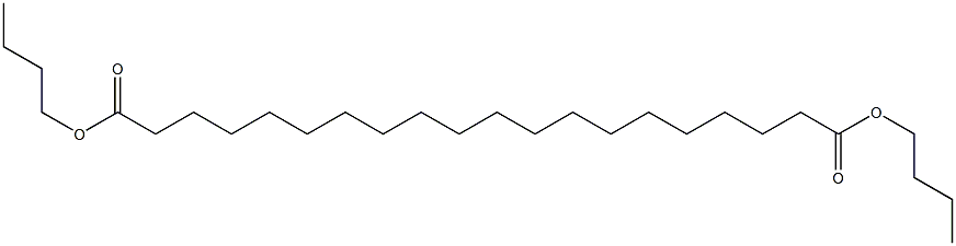 Icosanedioic acid dibutyl ester Structure