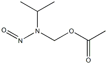 Acetic acid (isopropylnitrosoamino)methyl ester