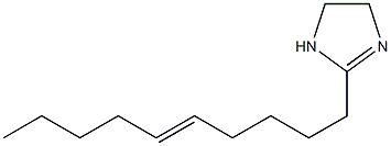 2-(5-Decenyl)-1-imidazoline Structure