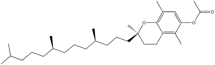 (2R)-3,4-Dihydro-2,5,8-trimethyl-2-[(4R,8R)-4,8,12-trimethyltridecyl]-2H-1-benzopyran-6-ol acetate
