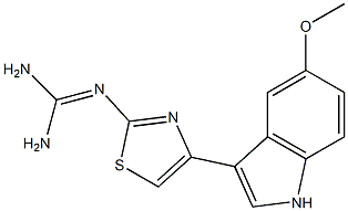 2-[4-(5-Methoxy-1H-indole-3-yl)-2-thiazolyl]guanidine