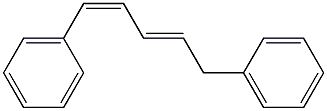 (1Z,3E)-1,5-Diphenyl-1,3-pentadiene Struktur