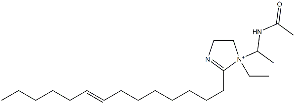 1-[1-(Acetylamino)ethyl]-1-ethyl-2-(8-tetradecenyl)-2-imidazoline-1-ium