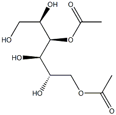 D-Glucitol 1,4-diacetate Struktur