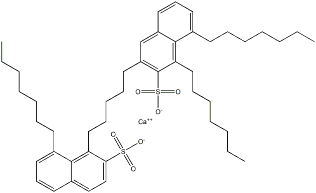 Bis(1,8-diheptyl-2-naphthalenesulfonic acid)calcium salt