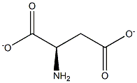 (R)-2-Aminobutanedioate Struktur