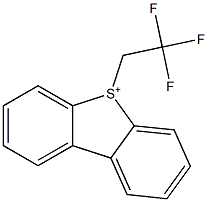 5-(2,2,2-Trifluoroethyl)dibenzothiophen-5-ium Structure