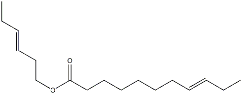 8-Undecenoic acid 3-hexenyl ester Structure