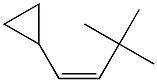 (Z)-1-Cyclopropyl-3,3-dimethyl-1-butene Structure