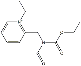 2-[N-Acetyl-N-(ethoxycarbonyl)aminomethyl]-1-ethylpyridinium